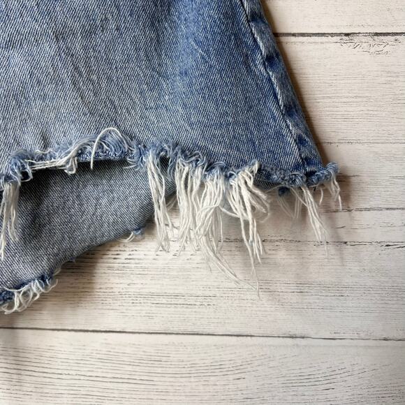 Abercrombie & Fitch Shorts Womens Size 33/16 Curve Love Cut Off Button Fly - Picture 5 of 16